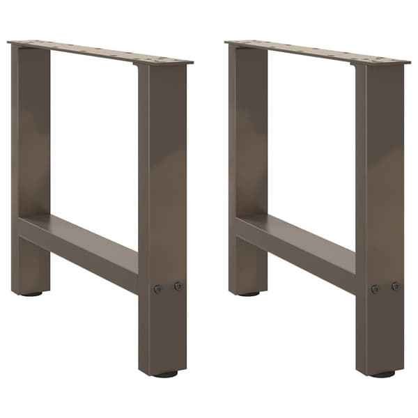 Soffbordsben naturstål 2 st 60x(42-43) cm stål