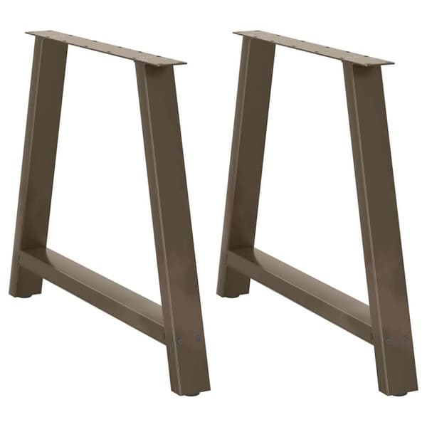 Soffbordsben A-formade 2 st 90x(72-73) cm stål