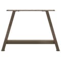 Miniatyrbilde 5 av 10: vidaXL Salongbordben A-formet 2 stk 70 x (42-43) cm stål