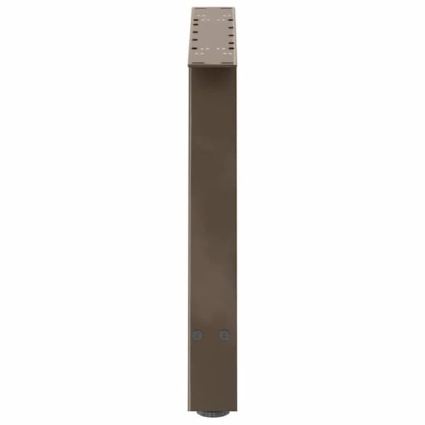 vidaXL Salongbordben A-formet 2 stk 70 x (42-43) cm stål