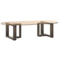 Miniatyrbilde 8 av 10: vidaXL Salongbordben T-formet 2 stk svart 50x25x(30-31) cm stål