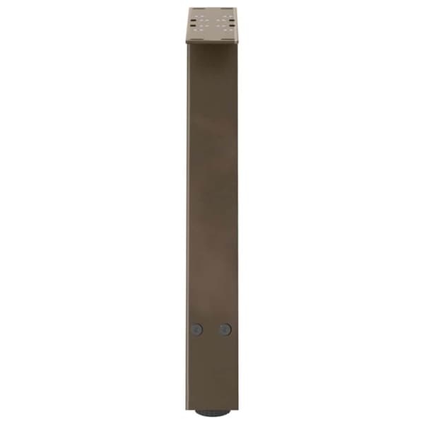 vidaXL Sohvapöydän jalat A-muotoiset 2 kpl 38x(42-43) cm teräs