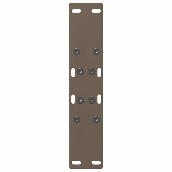 vidaXL Sohvapöydän jalat A-muotoiset 2 kpl 38x(42-43) cm teräs