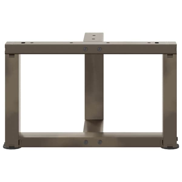 vidaXL sohvapöydän jalat T-muotoiset 2 kpl 40x25x(30-31) cm teräs