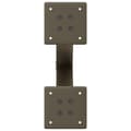 Pikkukuva 6 / 9: vidaXL Sohvapöydän jalat X-muotoiset 2 kpl Luonnonvärinen teräs 40x(30-31) cm Teräs