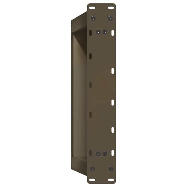 vidaXL sofabordben U-formet 2 stk. naturstål 40x(30-31) cm stål