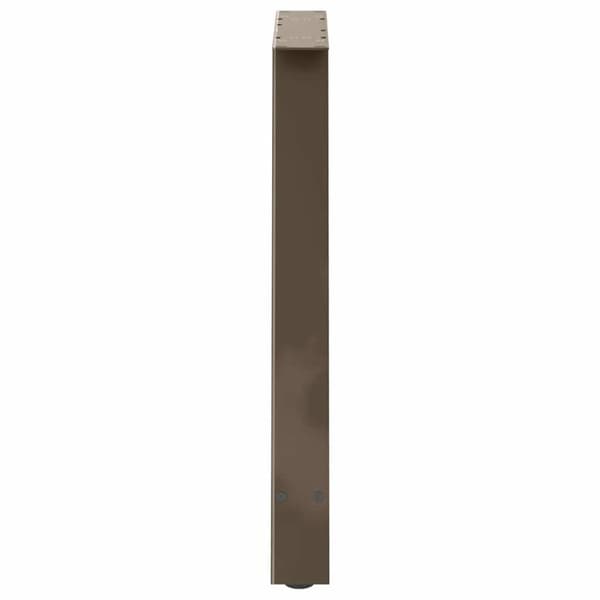vidaXL sofabordben A-formet 2 stk 70x(72-73) cm stål