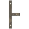Pikkukuva 7 / 10: vidaXL Ruokapöydän jalat T-muotoiset 2 kpl musta 100x35x(72-73) cm teräs