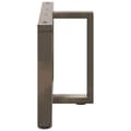 Miniatyrbilde 5 av 10: vidaXL Salongbordben T-formet 2 stk svart 70x25x(42-43) cm stål