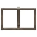 Miniatyrbilde 6 av 10: vidaXL Salongbordben T-formet 2 stk svart 70x25x(42-43) cm stål