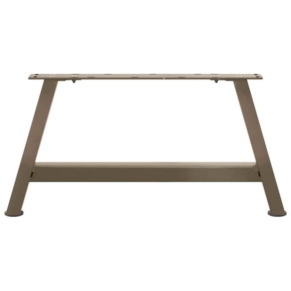 vidaXL Soffbordsben A-formade 2 st 70x(30-31) cm stål