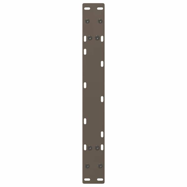 vidaXL Soffbordsben A-formade 2 st 70x(30-31) cm stål