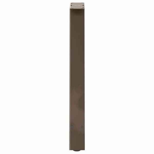 vidaXL Soffbordsben A-formade 2 st 50x(72-73) cm stål