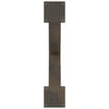 Miniatyrbilde 7 av 10: vidaXL Salongbordben X-formet 2 stk naturstål 70 x (42-43) cm stål