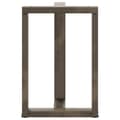 Miniatyrbilde 6 av 10: vidaXL Spisebordben T-formet 2 stk svart 60x35x(72-73) cm stål