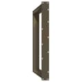 Miniatyrbilde 7 av 10: vidaXL Spisebordben U-formet 2 stk naturstål 100x(72-73) cm stål