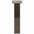 Pikkukuva 6 / 10: vidaXL sofabordben X-formet 2 stk. naturstål 28x(42-43) cm stål