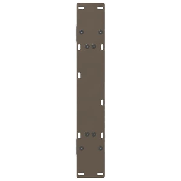 vidaXL Ruokapöydän jalat A-muotoiset 2 kpl 80x(72-73) cm teräs
