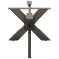 Miniatyrbilde 4 av 9: vidaXL Salongbordben edderkoppformet svart 98x58x(42-43) cm stål