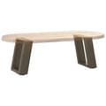 Miniatyrbilde 8 av 10: vidaXL Salongbordben U-formet 2 stk naturstål 30x(30-31) cm stål