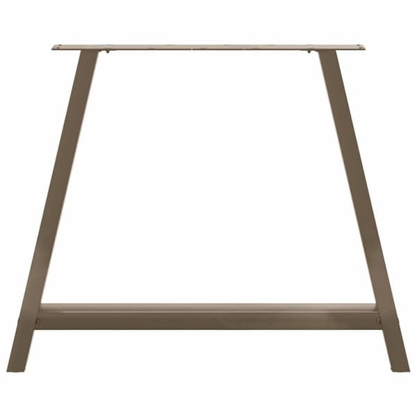 vidaXL sofabordben A-formet 2 stk 90x(72-73) cm stål