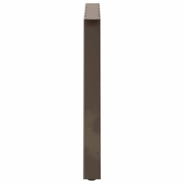 vidaXL sofabordben A-formet 2 stk 90x(72-73) cm stål
