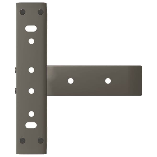 vidaXL Salongbordben T-formet 2 stk naturell 30x25x(30-31) cm stål