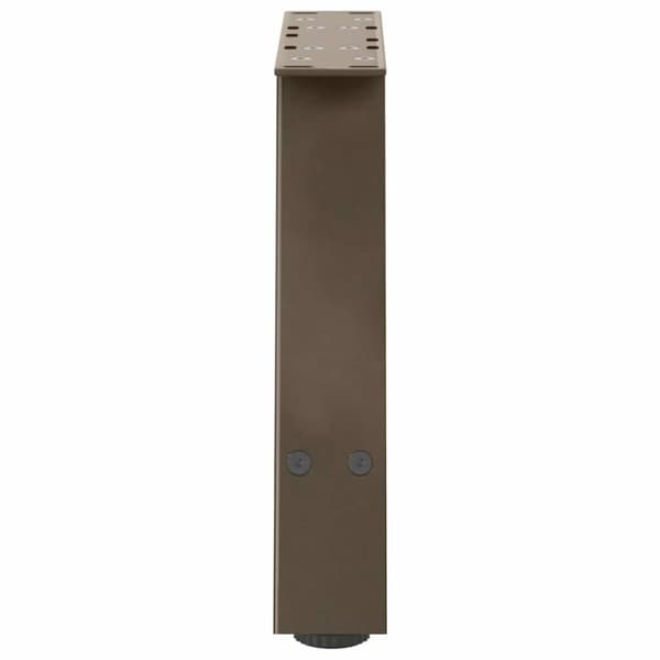 vidaXL Sohvapöydän jalat A-muotoiset 2 kpl 40x(30-31) cm teräs