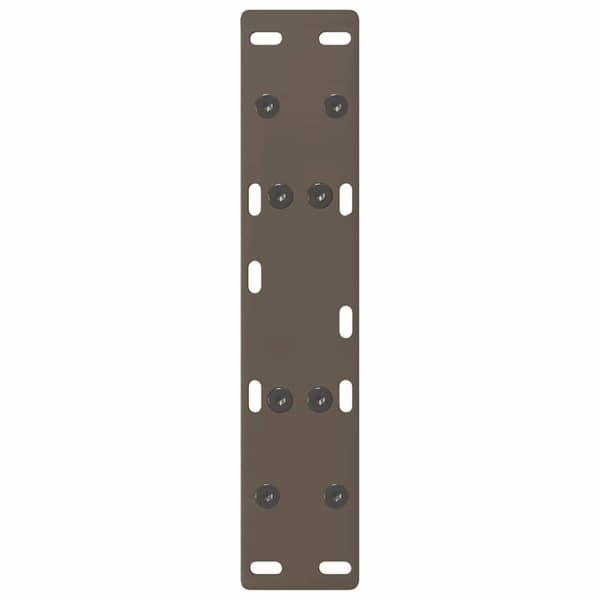 vidaXL Sohvapöydän jalat A-muotoiset 2 kpl 40x(30-31) cm teräs