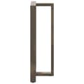 Miniatyrbilde 5 av 10: vidaXL Barbordben T-formet 2 stk svart 60x35x(110-111) cm stål
