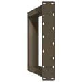Miniatyrbilde 7 av 10: vidaXL Spisebordben U-formet 2 stk naturstål 60 x (72-73) cm stål