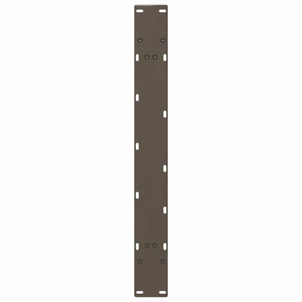 vidaXL Soffbordsben A-formade 2 st 100x(72-73) cm stål