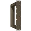 Miniatyrbilde 7 av 10: vidaXL Spisebordben U-formet 2 stk naturstål 50x(72-73) cm stål