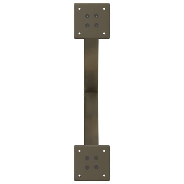 vidaXL sofabordben X-formet 2 stk. naturstål 60x(42-43) cm stål