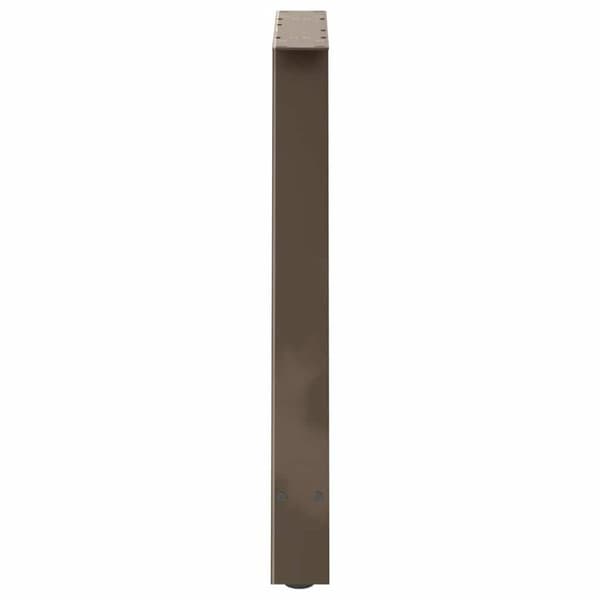 vidaXL Soffbordsben A-formade 2 st 80x(72-73) cm stål
