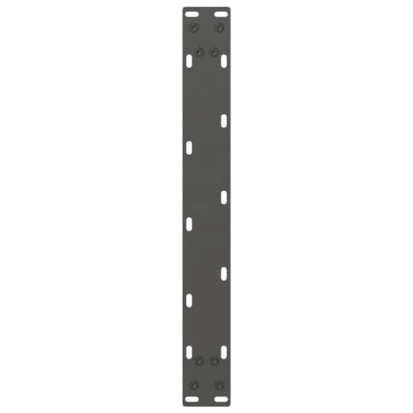 vidaXL Sohvapöydän jalat antrasiitti 2 kpl 60x(42-43) cm teräs