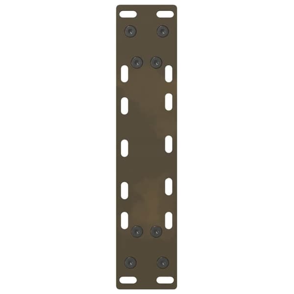 vidaXL Konsollbordben naturstål 2 stk 38 x (72-73) cm stål