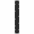 Pikkukuva 7 / 10: vidaXL Baaripöydän jalat mustat 2 kpl 60x(100-101) cm teräs