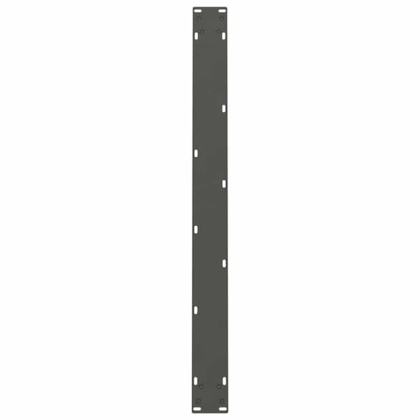 vidaXL sofabordben 2 stk. 100x(72-73) cm stål antracitgrå