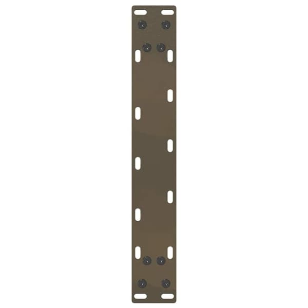 vidaXL sofabordben U-formet 2 stk. naturstål 40x(30-31) cm stål