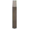 Pikkukuva 6 / 10: vidaXL sofabordben U-formet 2 stk. naturstål 60x(30-31) cm stål