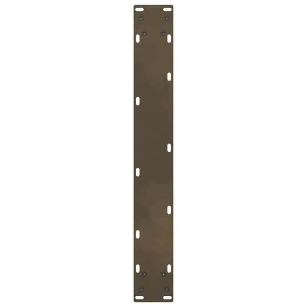 vidaXL sofabordben naturstål 2 stk. 60x(90-91) cm stål