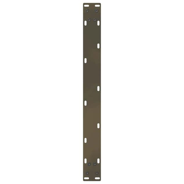 vidaXL Soffbordsben naturstål 2 st 70x(30-31) cm stål