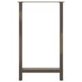 Miniatyrbilde 5 av 10: vidaXL Barbordben naturstål 2 stk 60x(100-101) cm stål