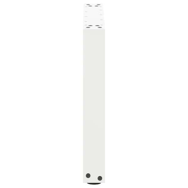 vidaXL sohvapöydän jalat U-muotoiset 2 kpl Valkoinen 50x(42-43) cm