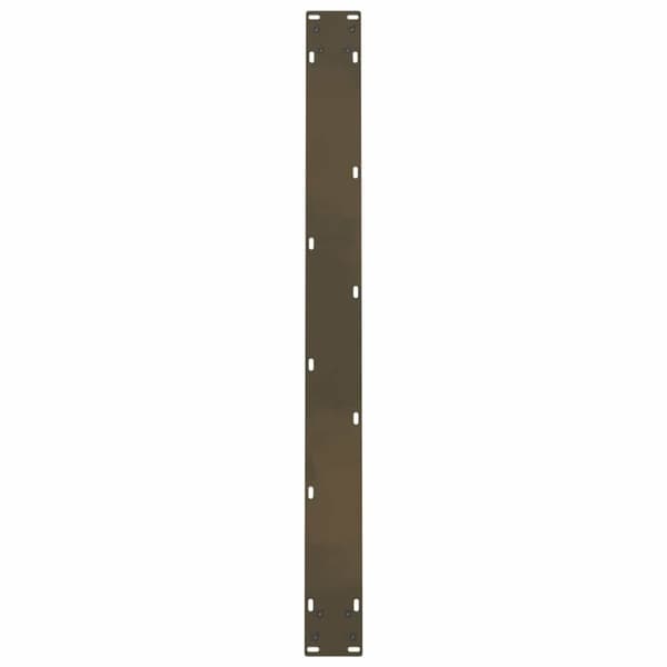 vidaXL Salongbordben 2 stk naturell 100x(72-73) cm stål