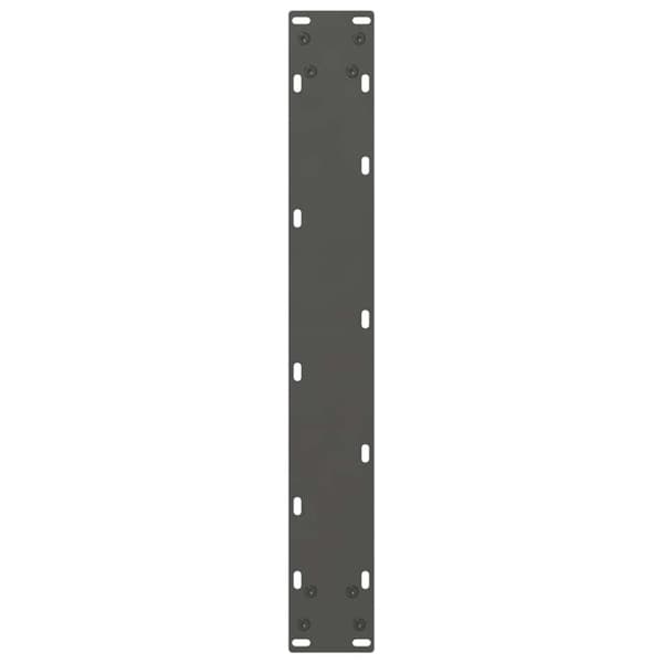 vidaXL Soffbordsben antracit 2 st 60x(100-101) cm stål