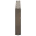Miniatyrbilde 6 av 10: vidaXL Salongbordben U-formet 2 stk naturstål 70 x (30-31) cm stål
