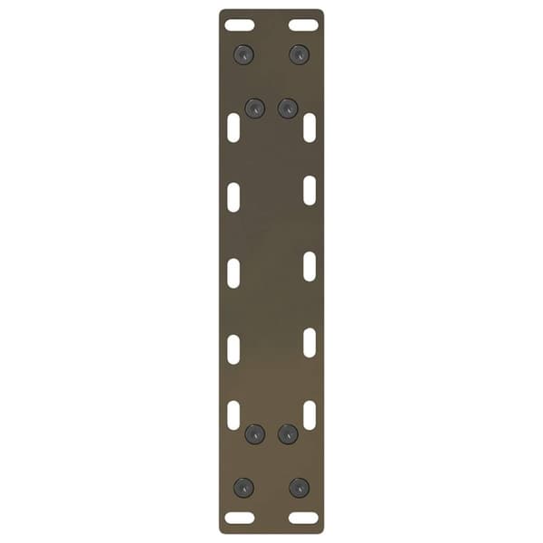 vidaXL Sohvapöydän jalat luonnonteräs 2 kpl 30x(30-31) cm teräs