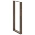 Miniatyrbilde 4 av 10: vidaXL Barbordben U-formet 2 stk naturstål 60 x (110-111) cm stål